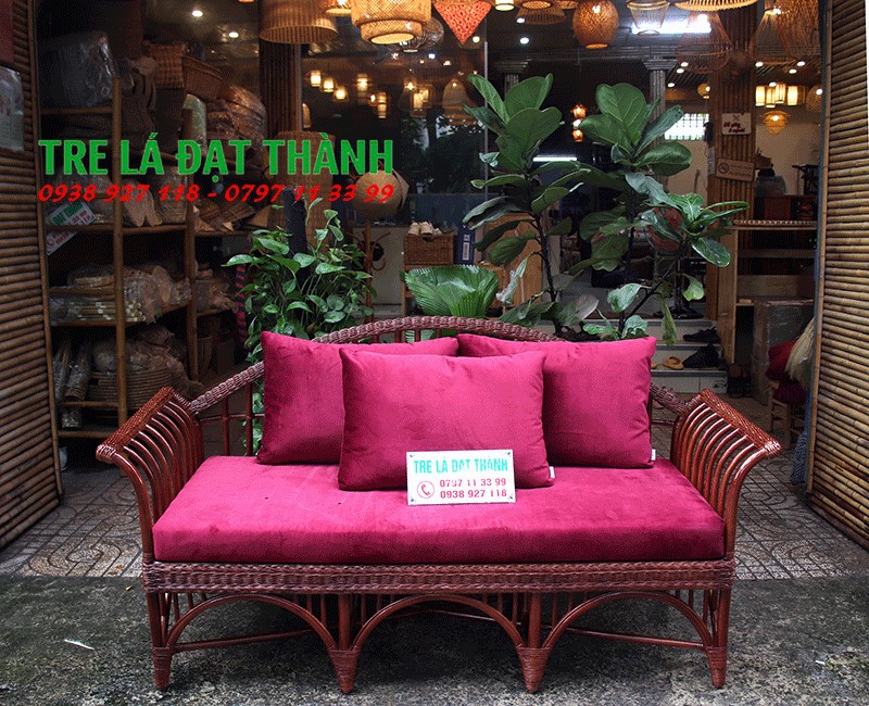 Bàn Ghế Mây Ngoài Trời - BGMNT004